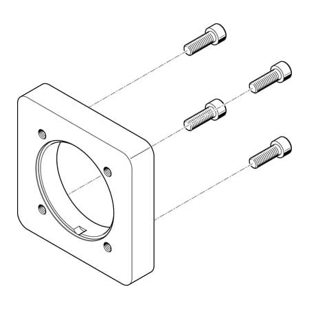 Festo Motor Flange EAMF-A-95A-140A EAMF-A-95A-140A